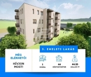 Eladó lakás (téglaépítésű) Nyíregyháza, 44m2